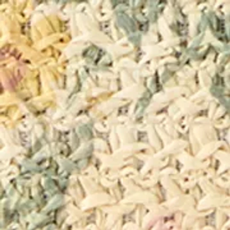 Straw Printed Crossbody Bag