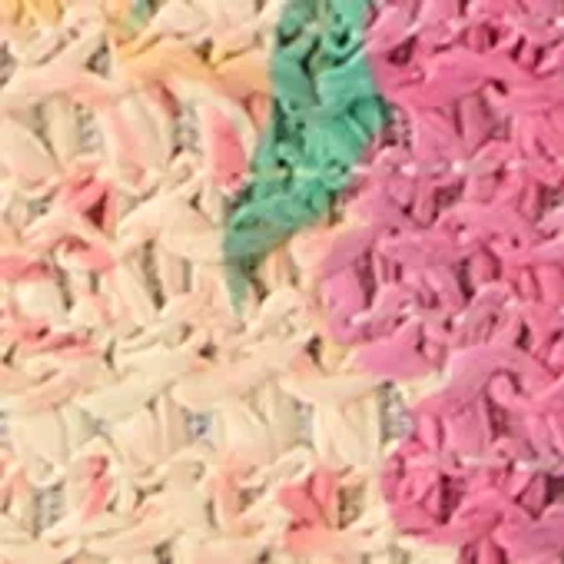 Printed Straw Hobo Bag