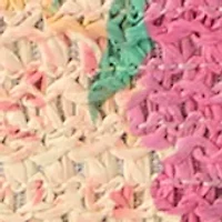 Printed Straw Hobo Bag