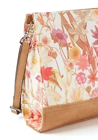 Floral Clutch Crossbody Bag