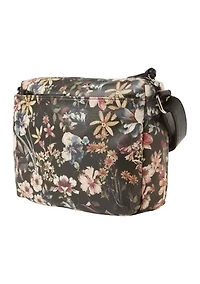 Printed Multi Pocket Crossbody