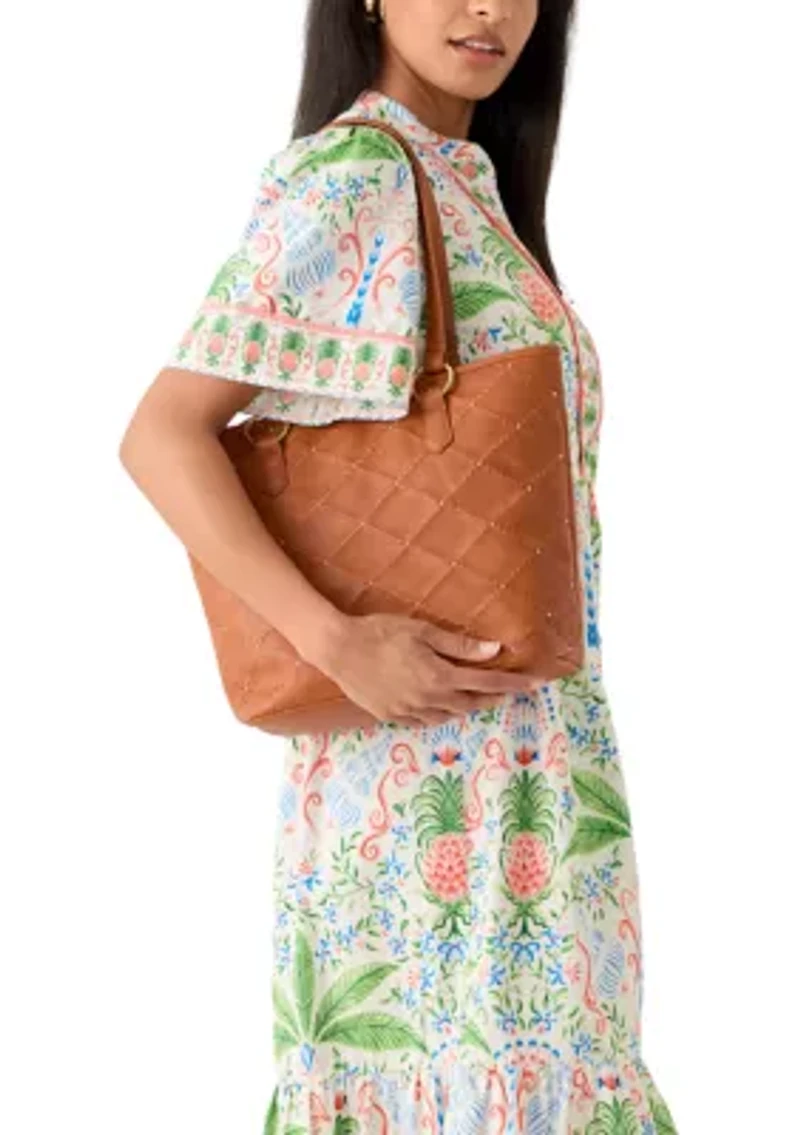 Pacifica Stud Detail Tote