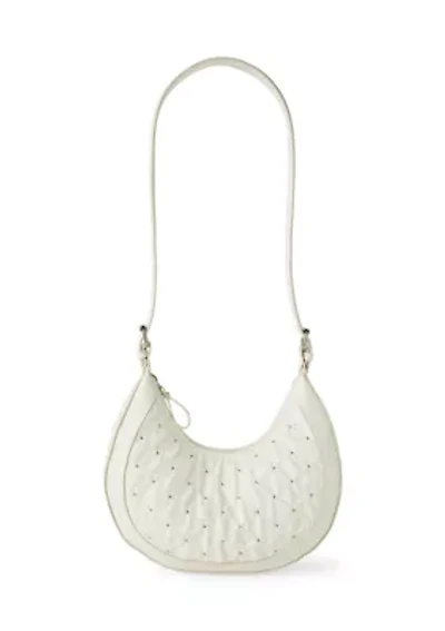 Pacifica Stud Detail Crescent Bag