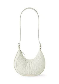 Pacifica Stud Detail Crescent Bag