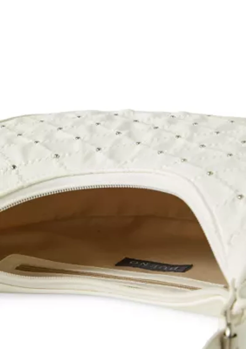 Pacifica Stud Detail Crescent Bag