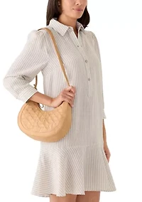 Pacifica Stud Detail Crescent Bag