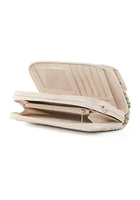 Straw Phone Crossbody 