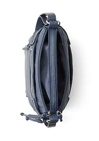 Shoulder Bag with Side Drawstring