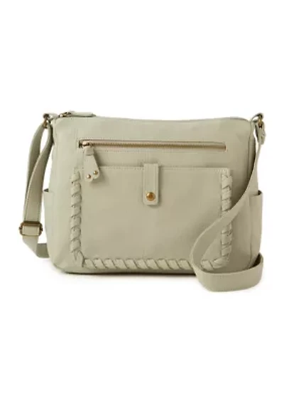 Whipstitch Detail Crossbody