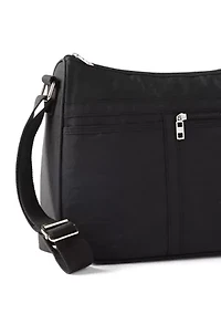Nylon Front Zip Bag