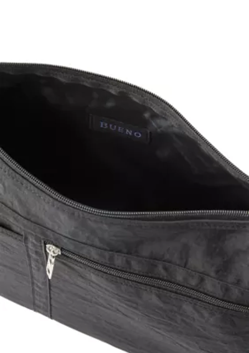 Nylon Front Zip Bag