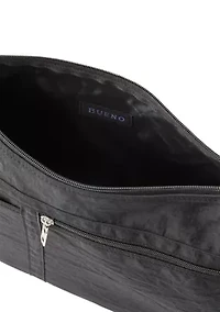 Nylon Front Zip Bag