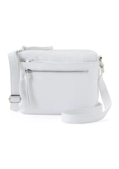 Front Zip Crossbody Bag
