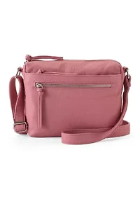 Front Zip Crossbody Bag