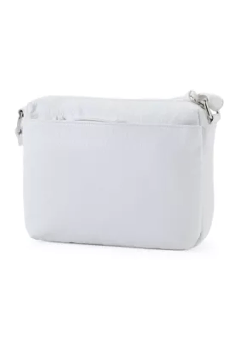 Front Zip Crossbody Bag