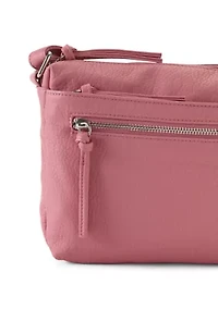 Front Zip Crossbody Bag