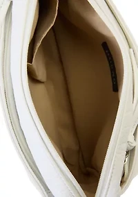 Front Zip Crossbody Bag