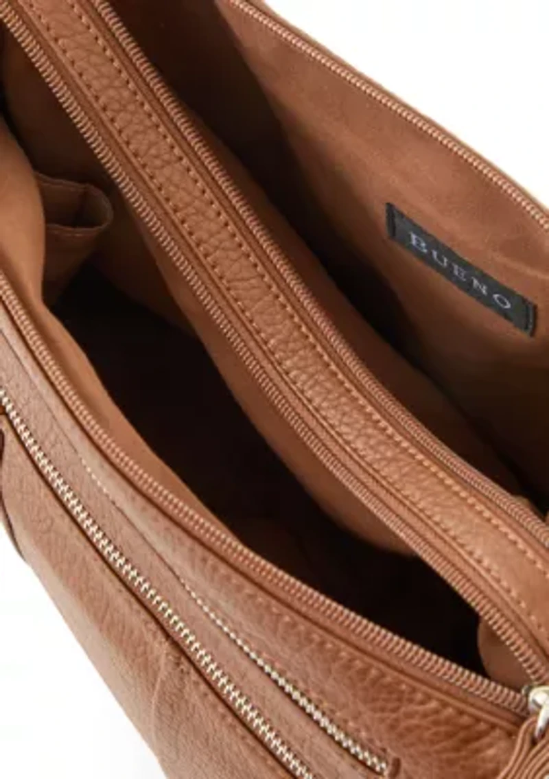 Multi Compartment Shoulder Bag