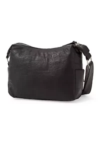 Front Zip Shoulder Bag