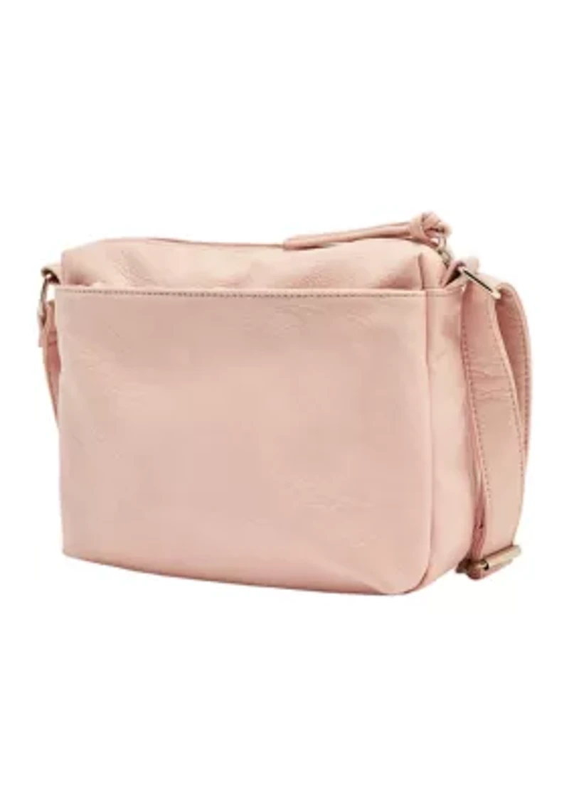 Soft Washed Vinyl Multi Pocket Crossbody