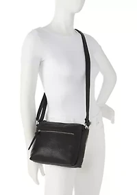 Soft Washed Vinyl Multi Pocket Crossbody