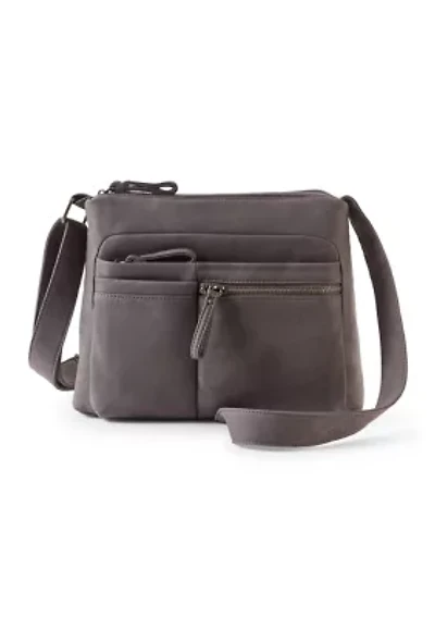 Washed Twill Crossbody