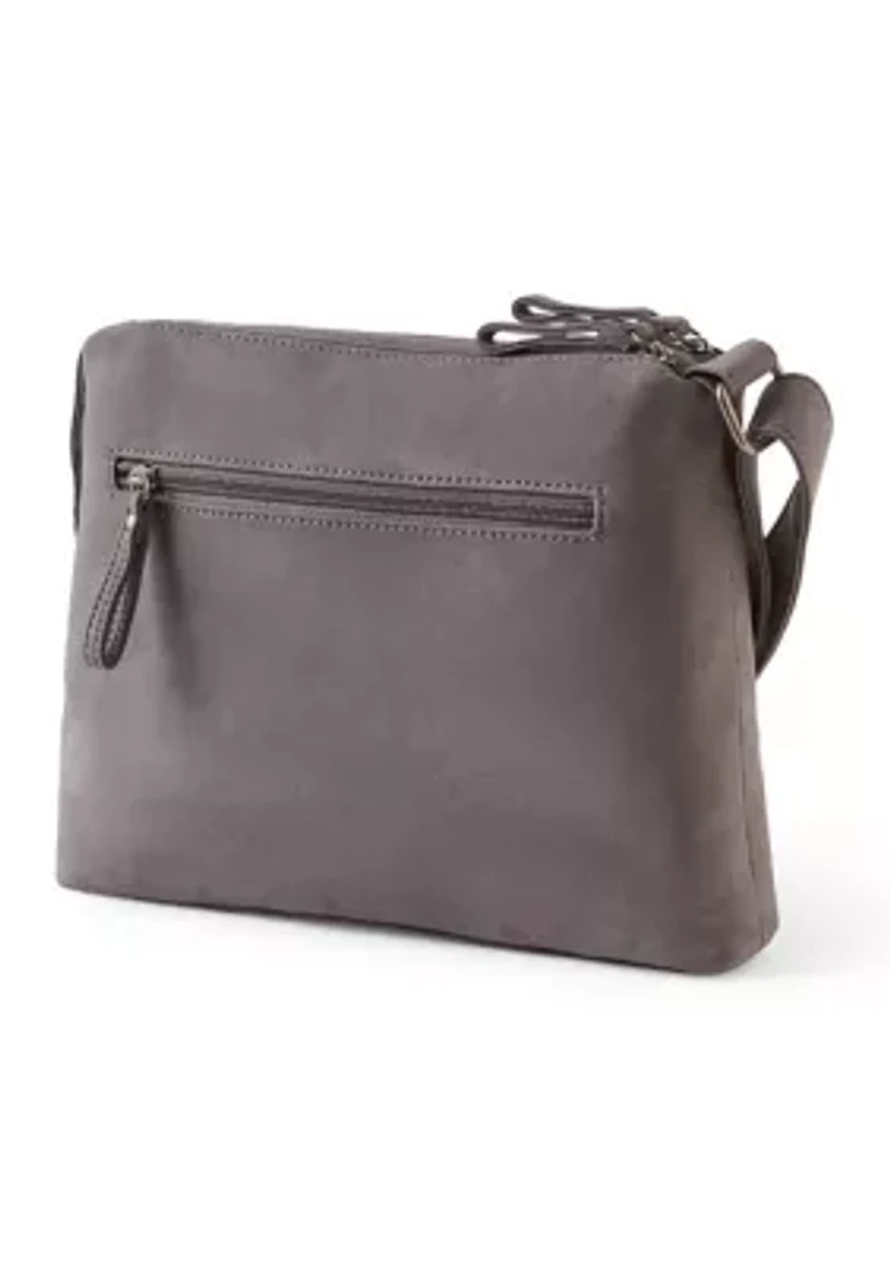 Washed Twill Crossbody