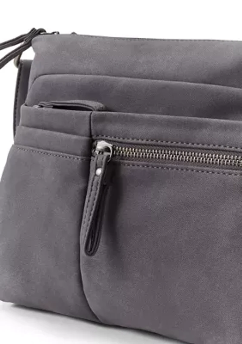 Washed Twill Crossbody