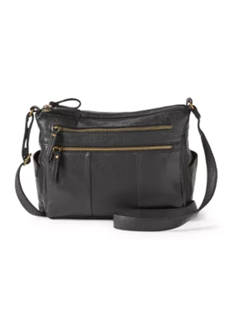 Multi Zip Shoulder Bag