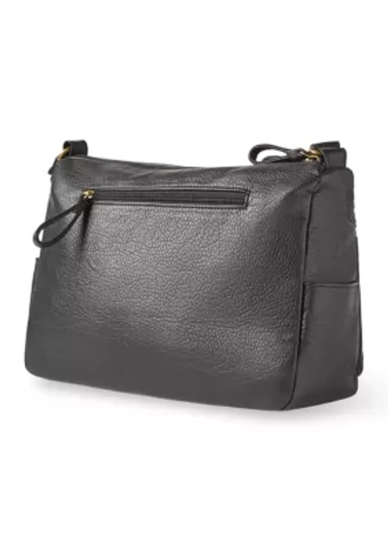 Multi Zip Shoulder Bag