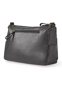 Multi Zip Shoulder Bag