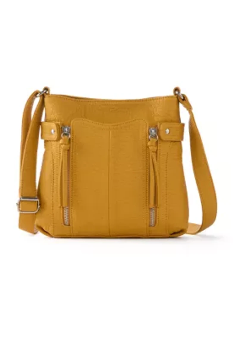 Zipper Front Crossbody 