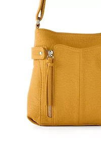 Zipper Front Crossbody 