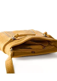 Zipper Front Crossbody 