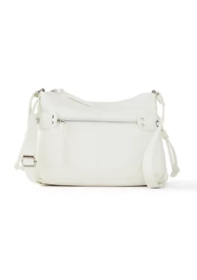 Zipper Front Shoulder Bag 