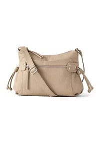 Zipper Front Shoulder Bag