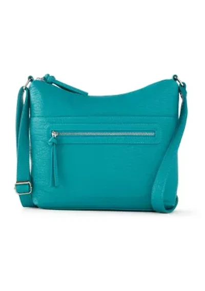 Zipper Front Crossbody 