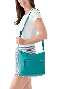Zipper Front Crossbody 