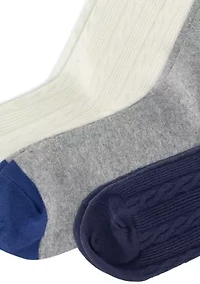 Fall Bear Socks - 3-Pack 