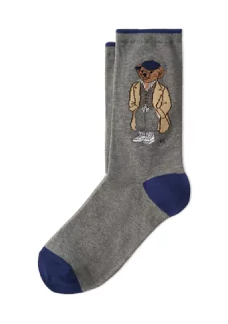 Fall Bear Socks