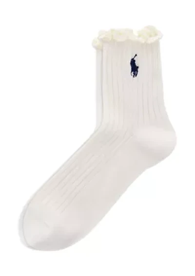 Lettuce Edge Anklet Socks