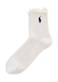 Lettuce Edge Anklet Socks