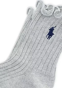 Lettuce Edge Anklet Socks