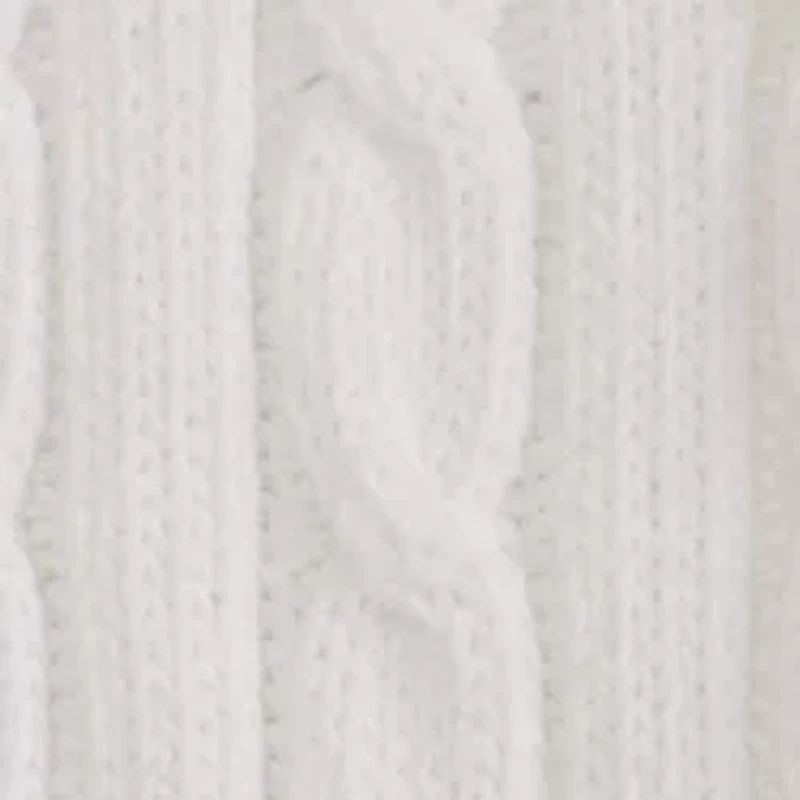 True Cable Crew Socks