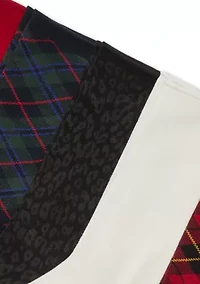 Holiday Plaid Crew Socks 6 Pack