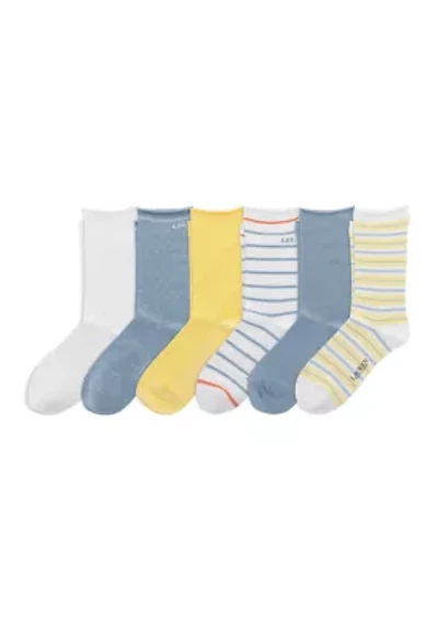 Summer Stripe Socks 6 Pack