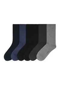 Replen Ribbed Trouser Socks - 6 Pack