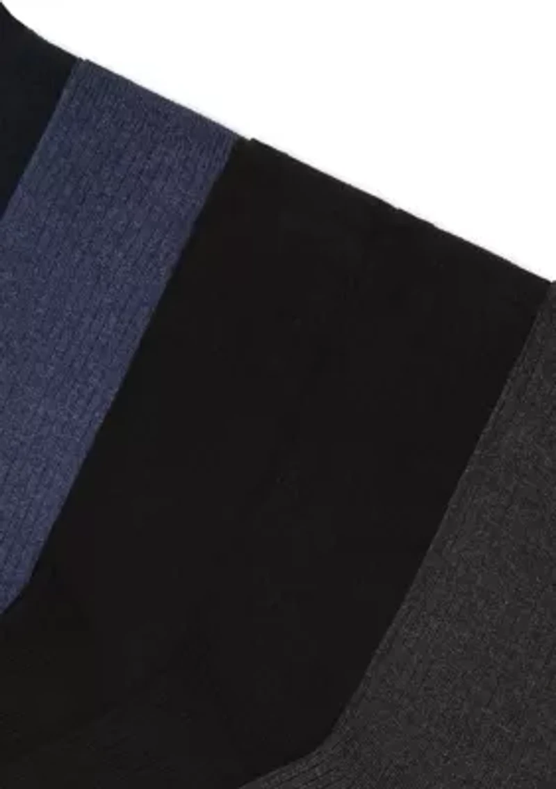 Replen Ribbed Trouser Socks - 6 Pack