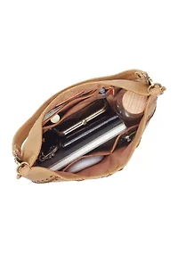 Pier Shoulder Bag - Pieced Leather