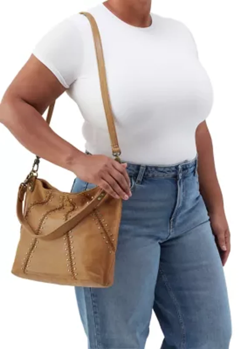 Pier Shoulder Bag - Pieced Leather